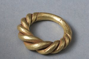 Anneau annulaire (or) - Viking